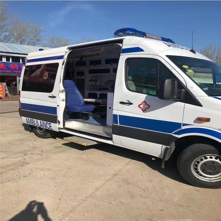 大田镇私人长途救护车出租转院回家